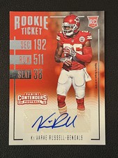 KeiVarae Russell 2016 Panini Contenders Rookie Ticket Auto 188 RC Bengals