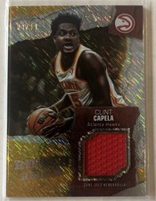 2025 Topps Basketball Clint Capela Game Worn Patch Gold /99