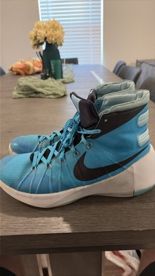 Nike Hyperdunk 2015 Basketball Shoes Blue Black Men's Size 10.5 749561-400