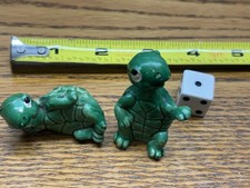 KINDER SURPRISE TAPSI TORTELS TURTLES ISLAND 1987 FIGURES COLLECTIBLES Lot Of 2