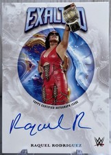 2025 Topps Exalted WWE Raquel Rodriguez On Card Auto #EXA-RAQ