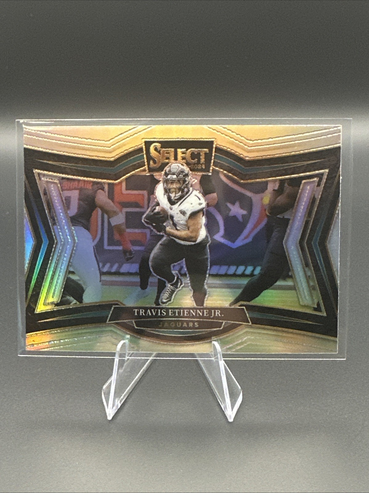 2024 Panini Select Field Level Travis Etienne Silver Prizm Jacksonville Jaguars