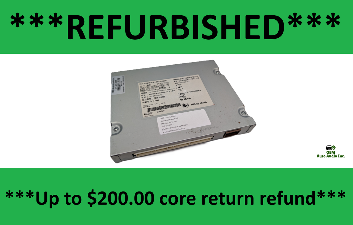 775 86110-60090 CY-VT41K0AJ Lexus LX570 2012-2015 rear entertainment