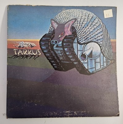 Emerson, Lake & Palmer Tarkus LP 1971 [Cotillion SD 9900] VG