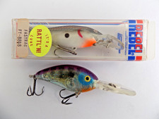 REBEL DEEP CRANK-R JIMMY HOUSTON 2.25" & RATTLI'N FAST TRACK 2.5- 2 LURES - #404