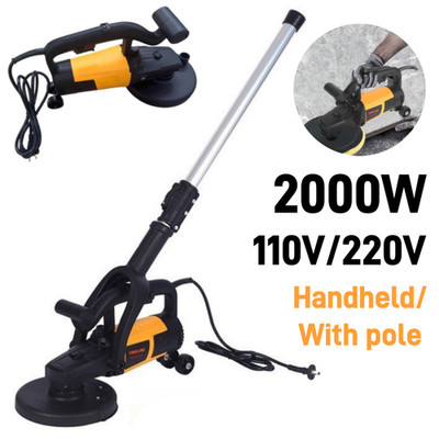 Handheld Rough Grinder Electric Cement Mortar Wall Concrete Floor Plasterer New