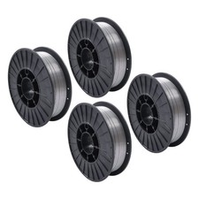  4 x 10-Lb Spools E71T-11 .030" Flux Core Welding Wire - Gasless Mild Steel MIG