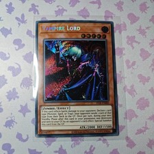 Vampire Lord - DCR-EN000 - Secret Rare - YuGiOh 25th Reprint