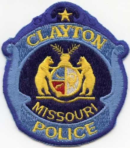 CLAYTON MISSOURI POLICE PATCH