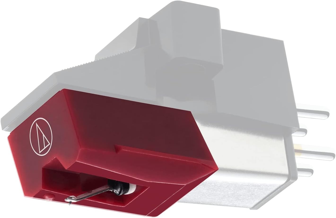 как выглядит AT95EX Cartridge Replacement Stylus with Diamond Elliptical Design in Red фото