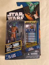 Star Wars Clone Wars CW47 El-Les 3.75  Action Figure New in Package