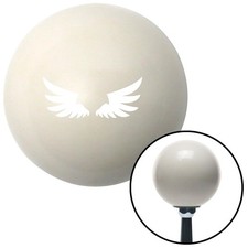 White Firebird Wings Ivory Shift Knob W M16x1.5 Insert Shifter Auto Manual White Firebird Wings Ivory Shift Knob W M16x1.5 Insert Shifter Auto Manual