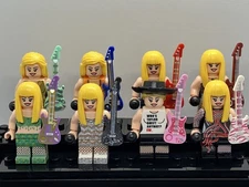 Custom Lego Taylor Swift Figure Set Of 8