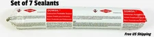 Dow Dowsil Contractors Paintable Sealant Anodized Aluminum 20oz Set of 7