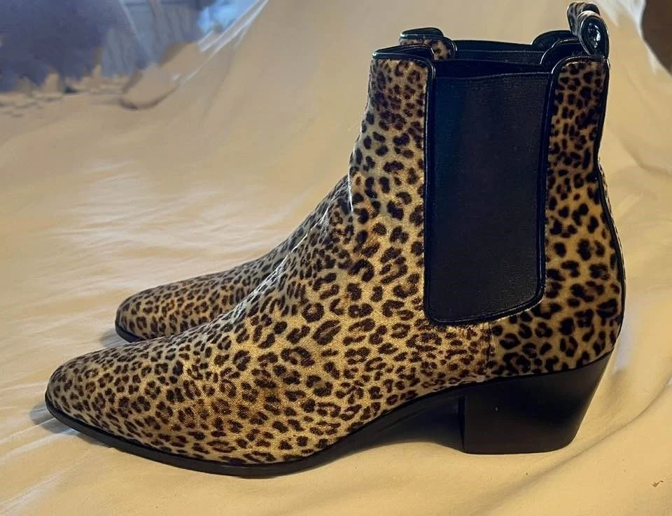Saint Laurent Animal Print Boots for Women for sale | eBay display picture 2