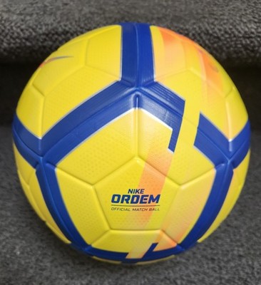 Nike Ordem 5 Hi Vis Premier League 2017/18 Official Match Ball | eBay