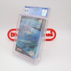 NES Nintendo Game SILENT SERVICE - CGC GRADED 9.2 A! NEW & Factory Sealed!