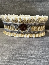 FITZ & Floyd Carrington Asparagus Planter, Cachepot, Serving Piece