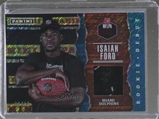 2017 Father's Day NFLPA Rookie Debut Memorabilia Rain 3/15 Isaiah Ford #IF 2m4