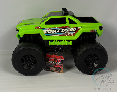 New Maxx Action Monster Truck Maxx Speed 3+ Large Green Off Road Toy