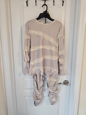 Children's Mummy Costume Size Large Pant, Shirt, Headdress