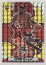 2021 Panini Mosaic Choice Fusion Red & Yellow Prizm 78/88 Patrick Williams 0su2