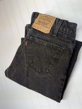 Levi  s 550 Orange Tab Black Jeans Mens 32x34 Relaxed Fit Tapered Leg 90s 96 VTG
