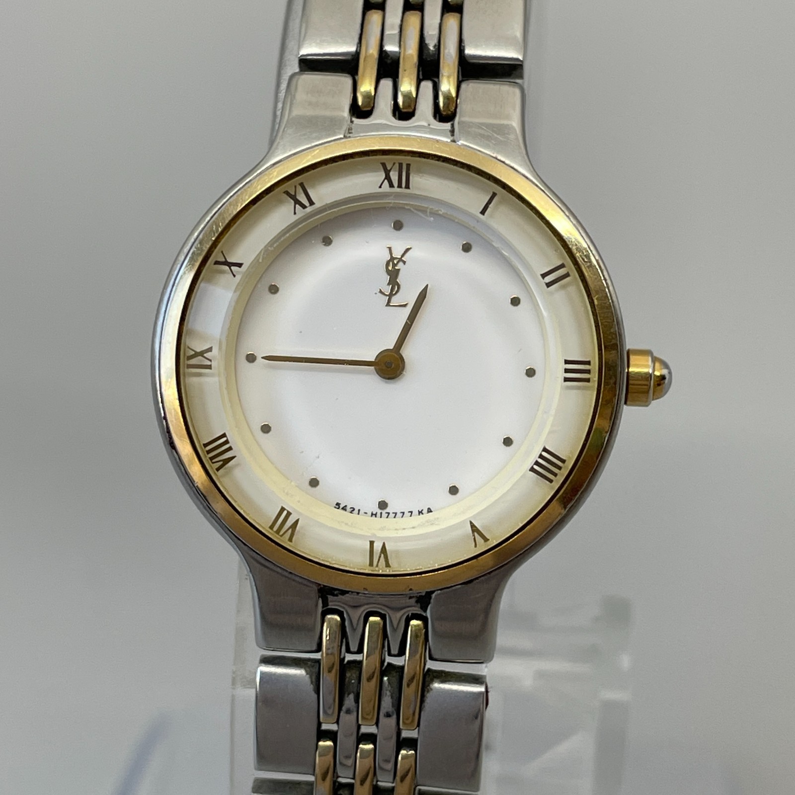 [N.Mint] Yves Saint Laurent YSL 5421-H10066Y Roman Womens Watch Ships from US thumbnail 3