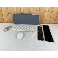 Apple Magic Mouse-A3204, Apple Keyboard A3203, White/Silver, Stand, Case