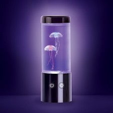 Jellyfish Night Light Lamp with Motion Sensor Multicolor LED USB Powered Easy