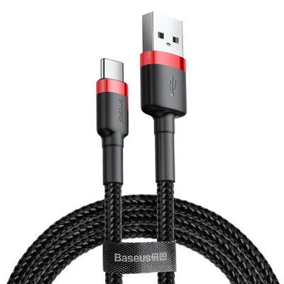 Baseus CATKLF-B91 1m 3A USB-C to USB Fast Charging Cable (BASEUS)