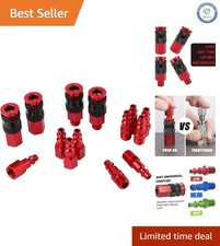 Universal 14-Piece Air Compressor Accessories Kit: Quick Couplers Included