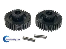 2G00109-K  (2 PIECES GEAR) AND (2 PIECES 3P00102 PIN) FOR STANDARD CHANGE-MAKERS