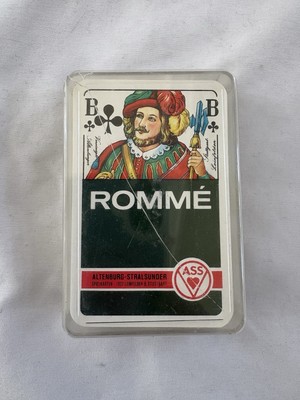 Romme Playing cards ASS Altenburg-Stralsunder  Complete 52 Cards Germany READ