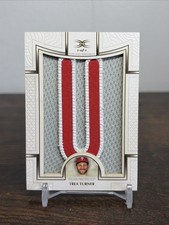 2025 Topps Definitive Collection Trea Turner Nameplate “U” Letter Patch 1/1