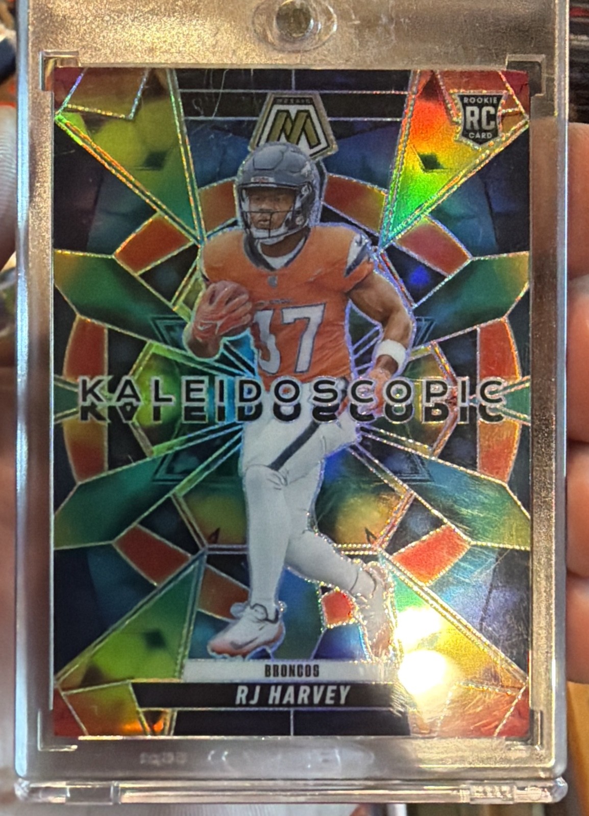 RJ Harvey Panini Mosaic Kaleidoscopic #22 Base