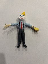 Vintage Jack in the Box Bendable Bendy Figurine Restaurant Memorabilia 4" High