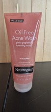 NEW Neutrogena Salicylic Acid Acne Face Scrub Pink Grapefruit 6.7oz Value Size
