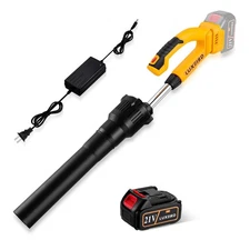 21V Leaf Blower Cordless with Battery and Charger, 5 Variable Speed Up to 150...