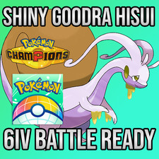 ✨6IV SHINY Hisuian Goodra Battle Ready🚀 POKEMON HOME✨Pokemon Champions✨