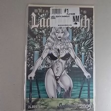 BRIAN PULIDO'S LADY DEATH 2005 SWIMSUIT #1 Ron Adrian Cover AVATAR Platinum