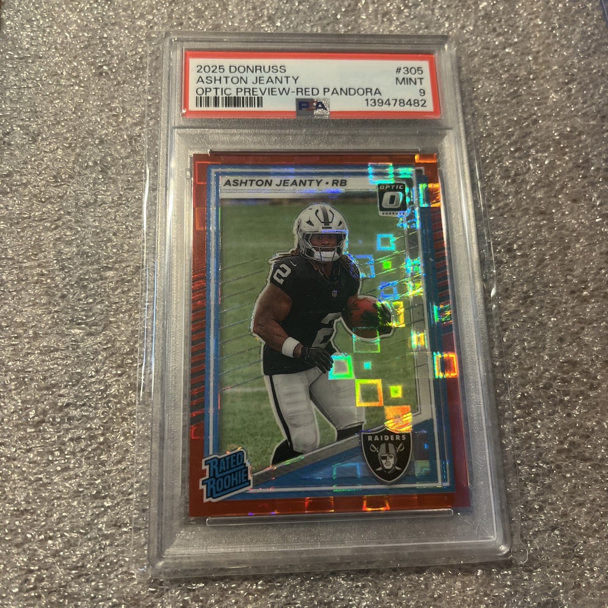 2025 Panini Donruss - Rated Rookie Ashton Jeanty #305 Optic