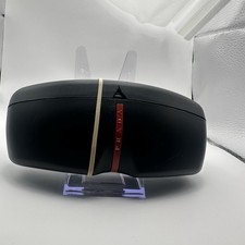 Prada Sport Black/Red Hard Shell Clasp Sunglasses Case