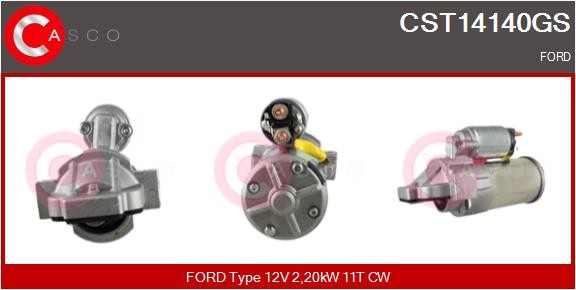 Casco Anlasser Starter Passend FüR Ford Transit V363 Kasten FCD FDD FY FZ F3-image