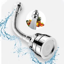 Kitchen Faucet Sprayer Attachment, Movable Faucet Extender with 4 Spray Modes...