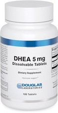 Douglas Laboratories DHEA 5 mg Dissolvable Tablets, 100 100 Count (Pack of 1)