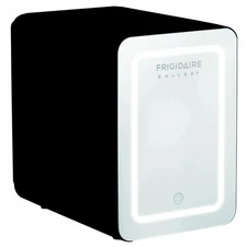 Frigidaire 12" 1 cu. ft. 9-Can Beauty Light Up Mini Refrigerator EFMIS209-BLACK