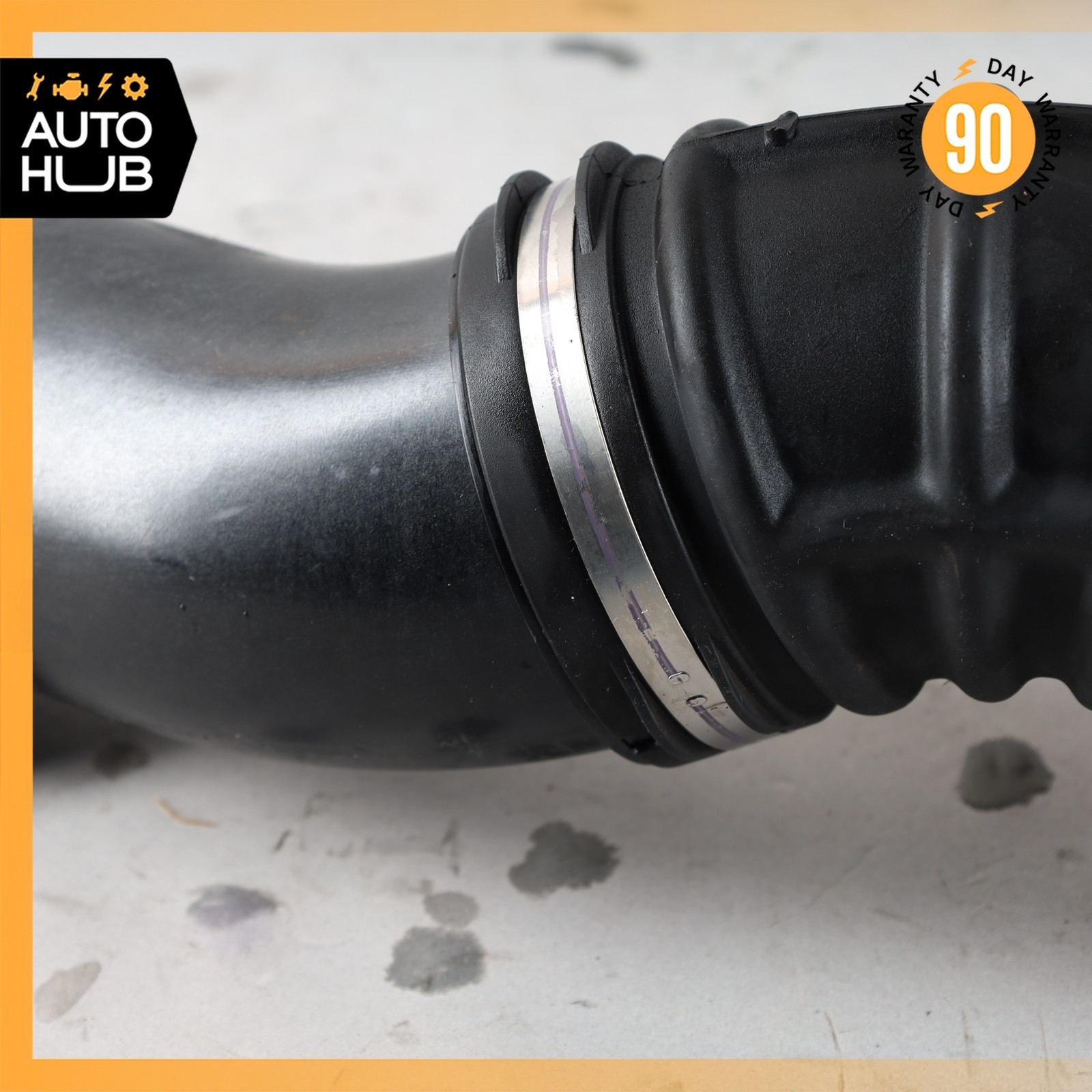 Aston Martin DB9 Rapide Air Intake Duct Pipe Hose Left Side 4G439C623DC OEM 34k