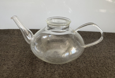 VTG Schott Mainz Jenaer Glas Glass Teapot w/o Infuser   Germany