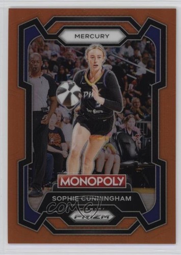 2024 Panini Prizm Monopoly WNBA Orange Prizm /124 Sophie Cunningham #37 1tf8